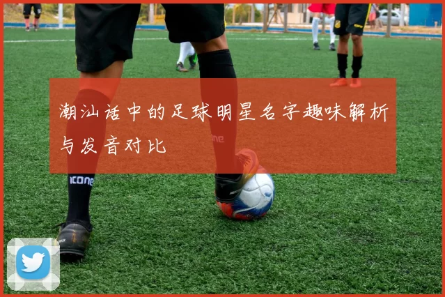 潮汕话中的足球明星名字趣味解析与发音对比
